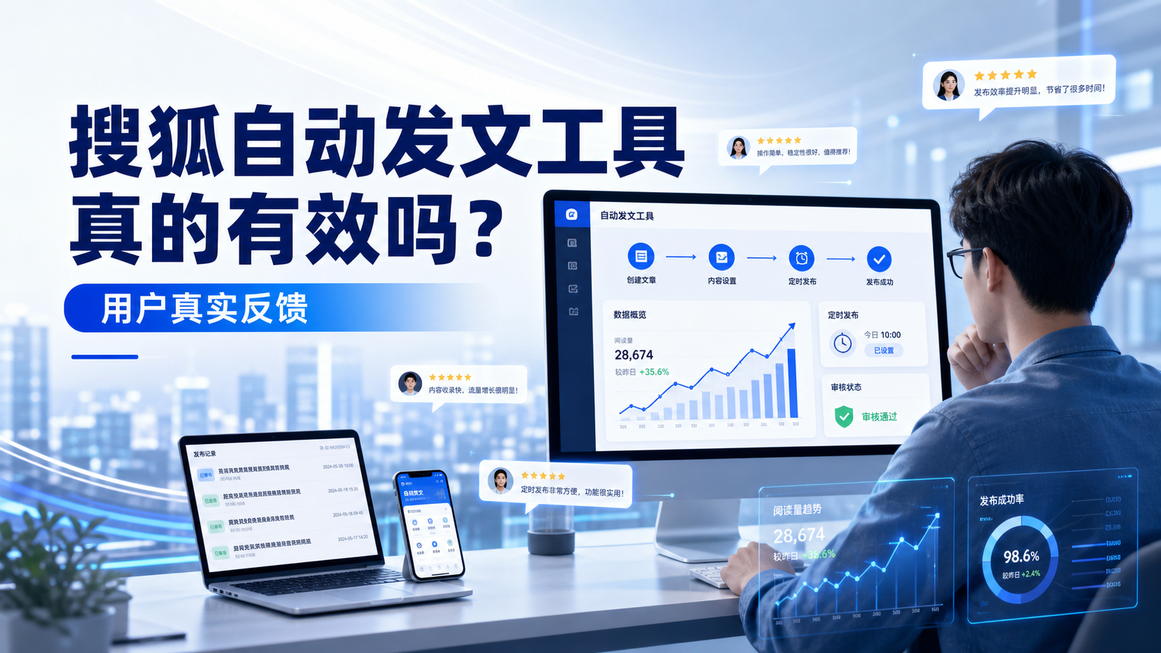 搜狐自动发文工具真的有效吗?芜湖用户的真实反馈