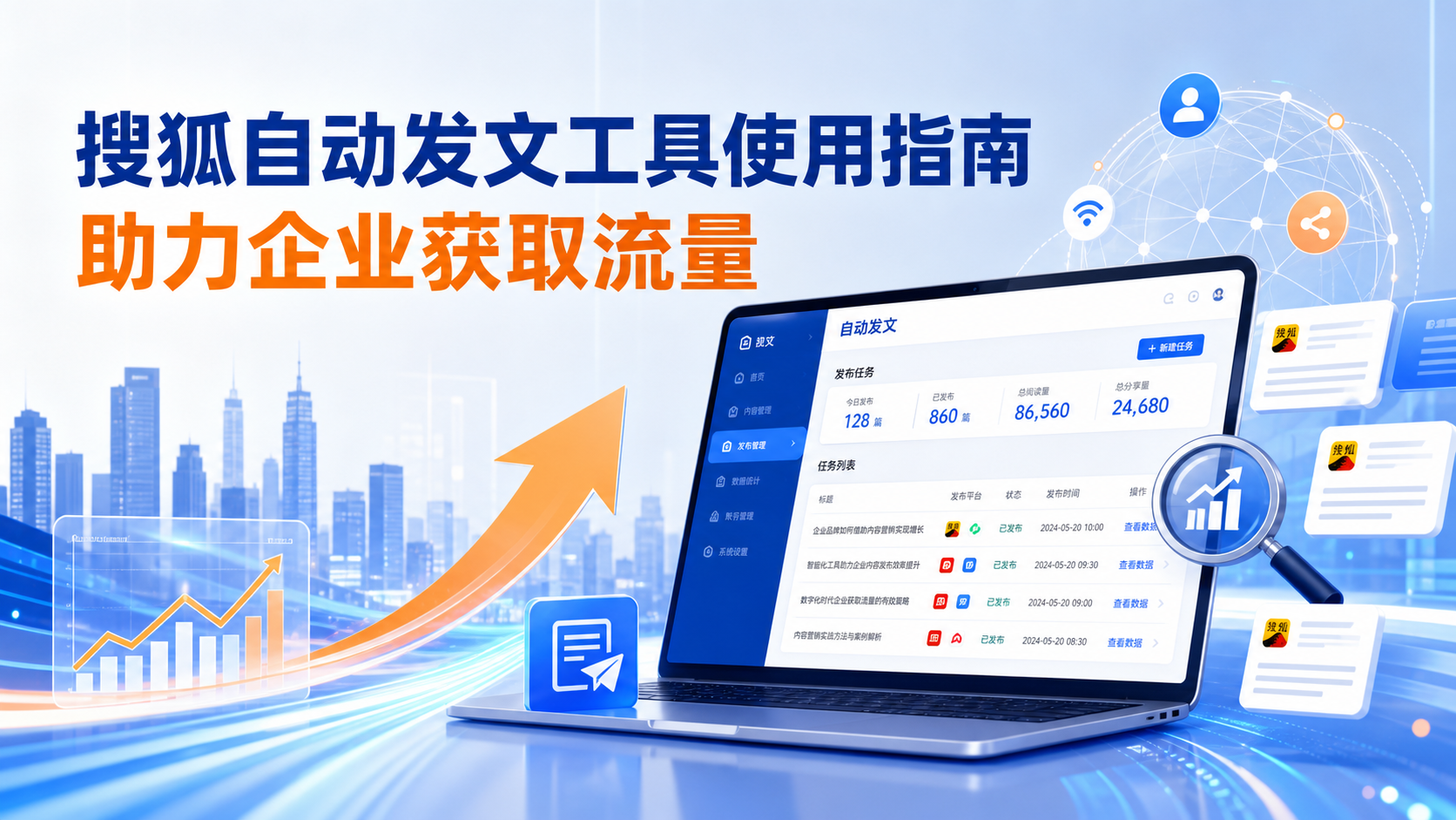 搜狐自动发文工具的使用指南:助力芜湖企业获取流量