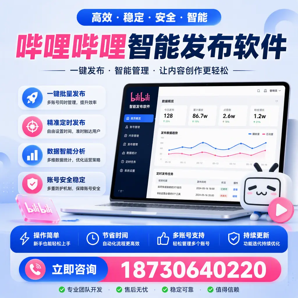 如何在 芜湖 制定有效的哔哩哔哩智能发布策略